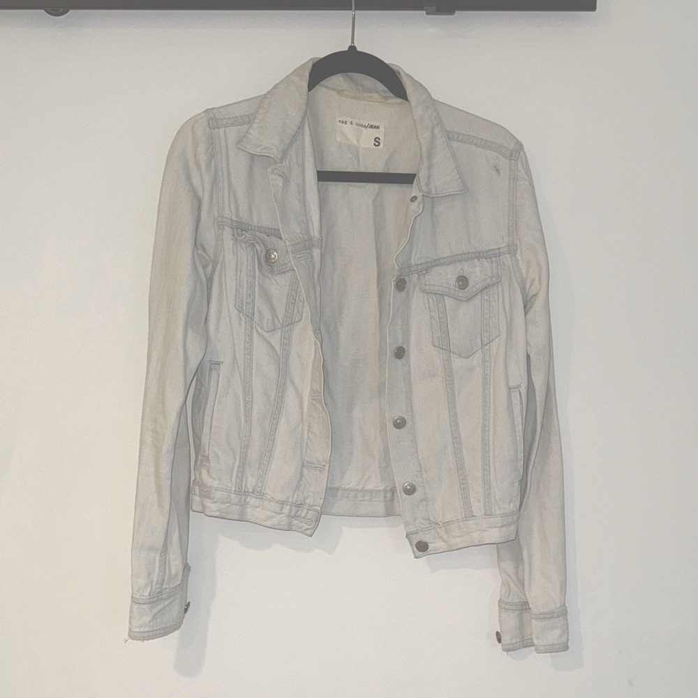 Rag & Bone Light Denim Jacket size Small
